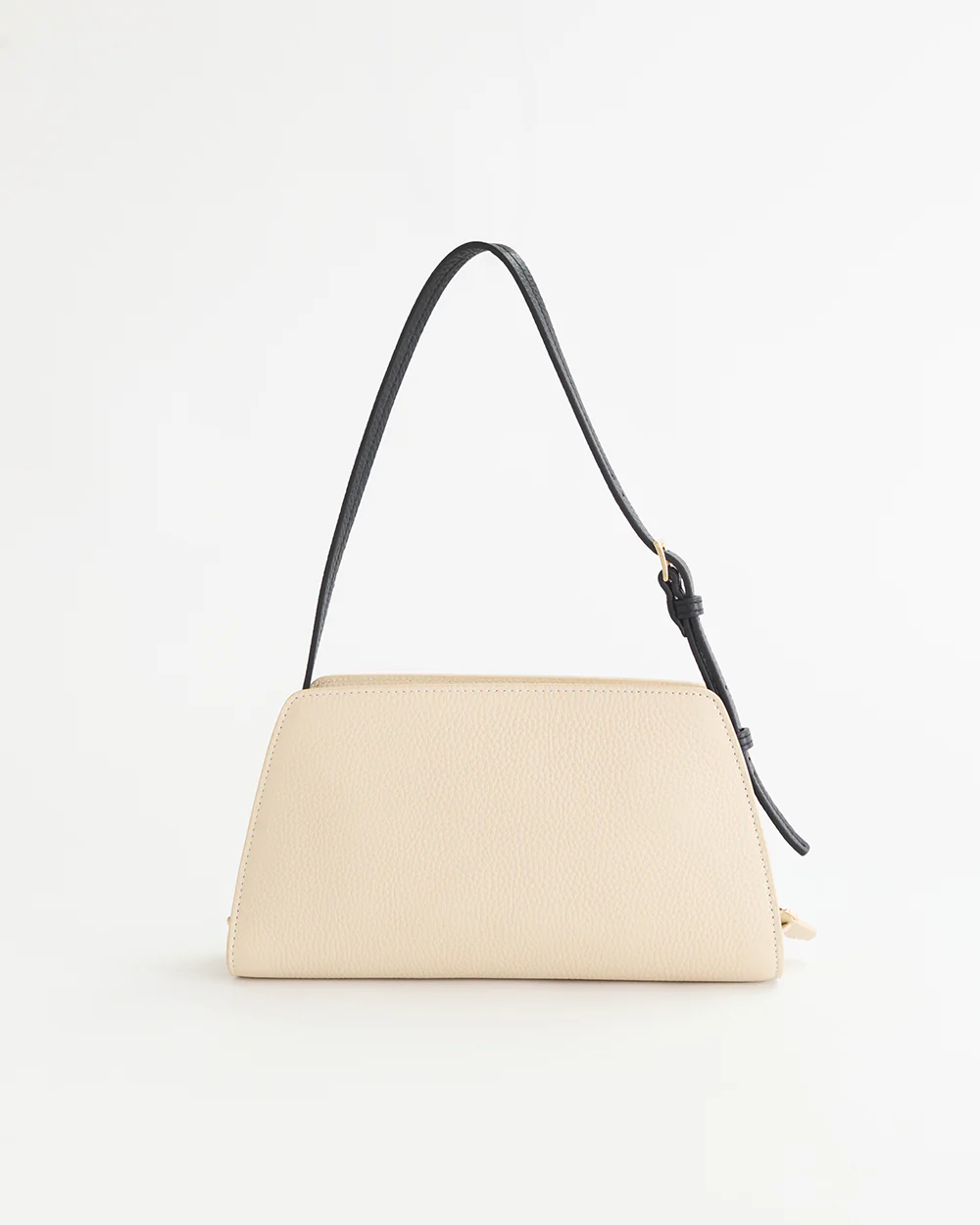 Clara Bag: Oat / Black with Gold - Image 6