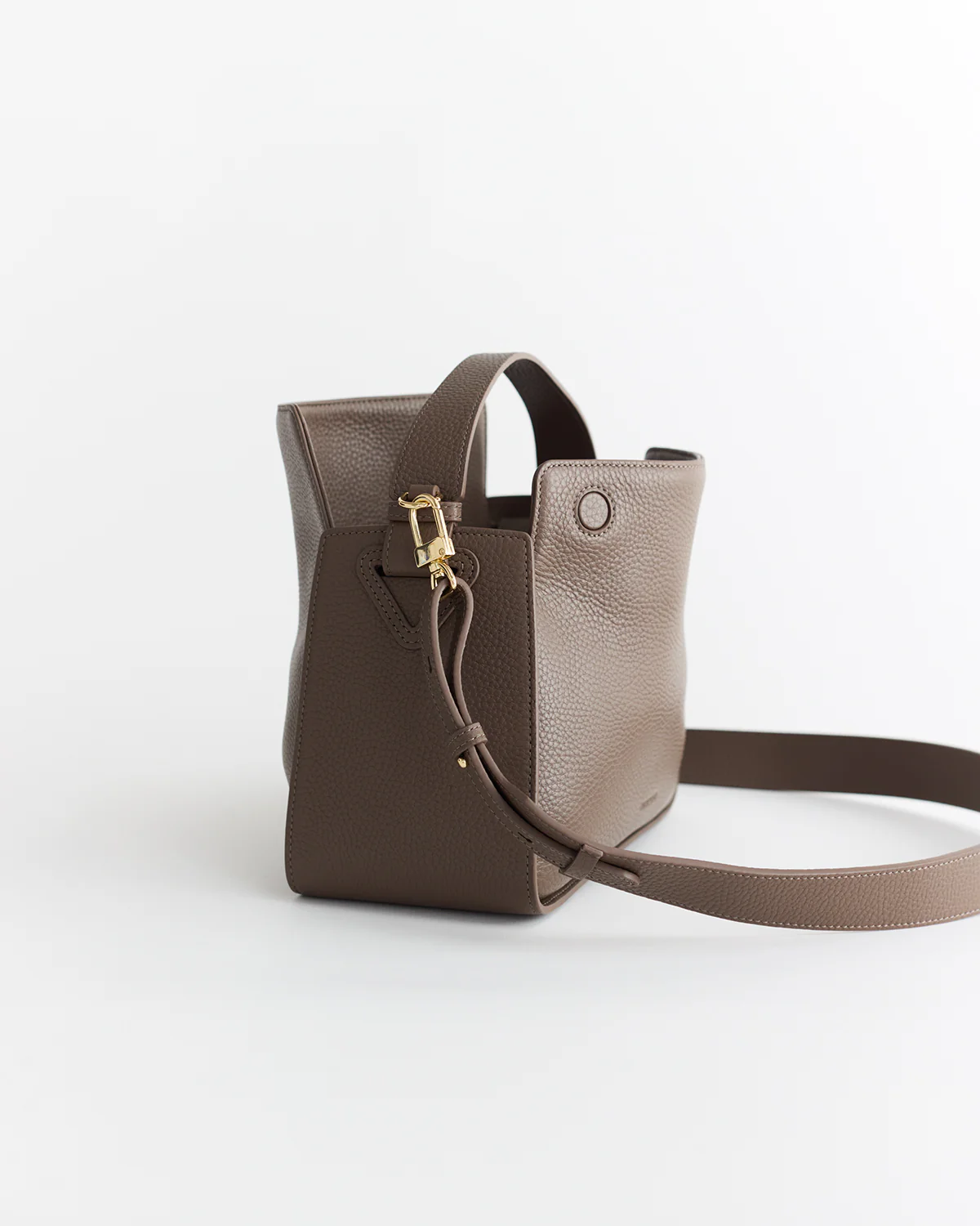 Clementine Bag: Mushroom with Gold - Image 5